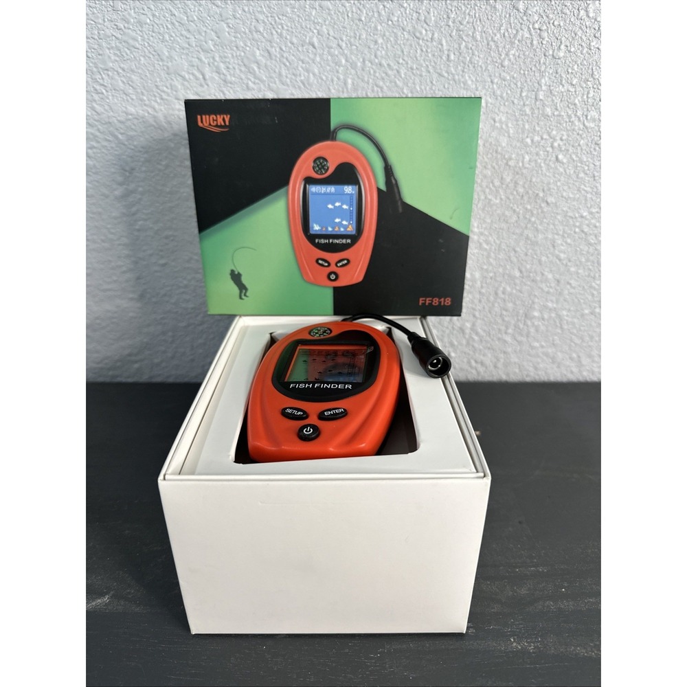 LuckyLaker Portable Fish Finder MODEL FF818 New‎ In Box